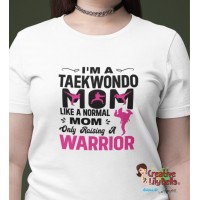 t-shirt taekwondo mom TS4757